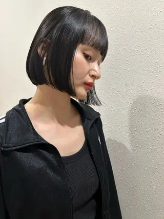 ショート ショート/ボブ専門 宮脇美奈/南船場のヘアスタイル