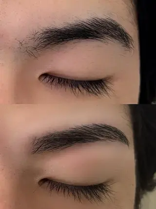 メンズ アイブロウ ERINA ♥のネイルデザイン