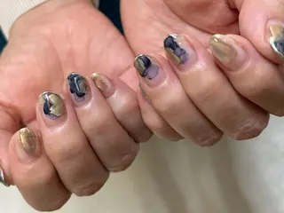 ネイル fumina 💚💛のネイルデザイン