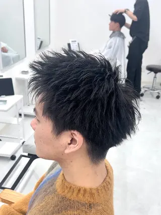 ショート ヘアアレンジ メンズ フウト/メンズカット /メンズパーマのヘアスタイル