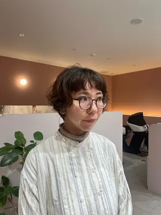 ショート Rosierbleu 道正のヘアスタイル