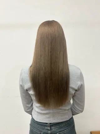 ロング カラー siro所属・ハイトーン美容師🐳 神崎 源のヘアスタイル