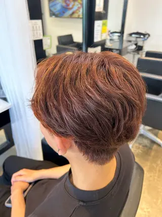 カラー メンズ レイヤー/艶髪カラー 🌷油科あい🌷のヘアスタイル