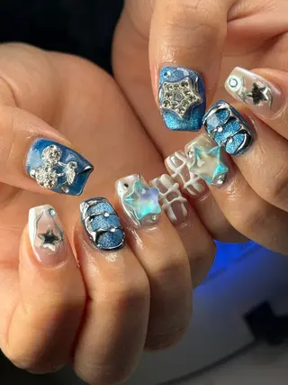 ネイル Nail Salon L'arc所属・💊大阪/心斎橋 moni🧠のネイルデザイン