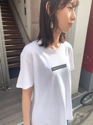 ミディアム ノモト ハルのヘアスタイル