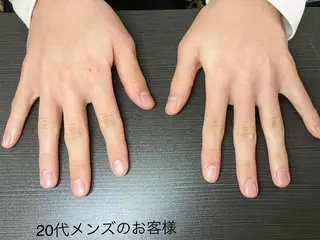 メンズ ネイル ハンドケア&ネイルケア桃の木所属・ケアリスト🍀 マリユキのネイルデザイン