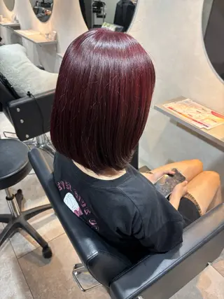 ミディアム lmu by if所属・程塚 七海のヘアスタイル