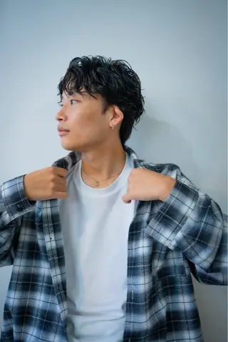 ショート 出島 凜平のヘアスタイル