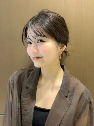 ミディアム ✨艶髪🍒ナチュラル な縮毛矯正🍊Noaのヘアスタイル