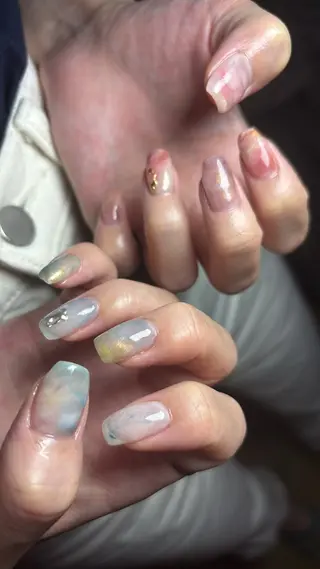 ネイル nailsalon　hue所属・小山 羽奈のネイルデザイン