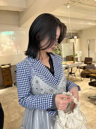 ミディアム SIKI yuuna レイヤーカット🪽のヘアスタイル