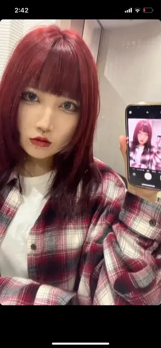 ミディアム 平林 海統のヘアスタイル
