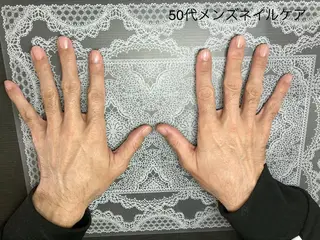 メンズ ネイル ハンドケア&ネイルケア桃の木所属・ケアリスト🍀 マリユキのネイルデザイン