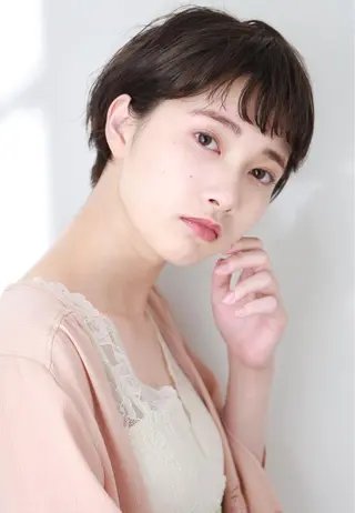 ショート カラー パーマ ヘアアレンジ 可愛いを作る神 ナオヒロのヘアスタイル