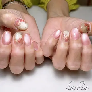 ネイル καρδιά -ｶﾙﾃﾞｨｱ-のネイルデザイン