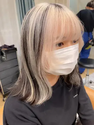 ミディアム カラー 🇰🇷韓国ヘア/ レイヤー/まさ❣️のヘアスタイル