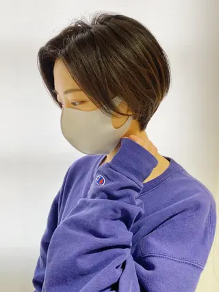 ショート 新井 広之のヘアスタイル