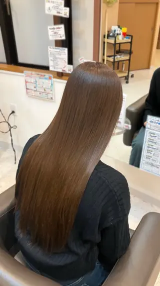 ロング カラー 佐藤 煌のヘアスタイル