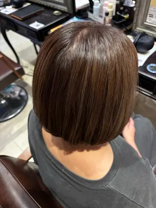 ミディアム 🫧Ayumu🫧 透明感カラー/春日のヘアスタイル