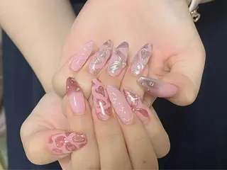 ネイル Protea きぬがわ らむのネイルデザイン