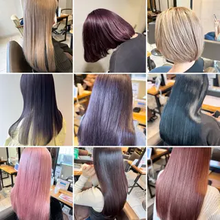 ロング カラー 🌿earth亀有店 【緑髪のノブ】🌿のヘアスタイル