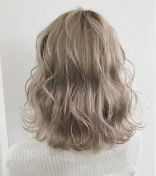 セミロング カラー topstylist 芳賀みなみのヘアスタイル