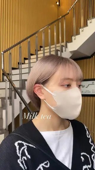 カラー ハイトーン/ブリーチ カラー/SHOGOのヘアスタイル