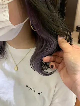 ミディアム カラー ✨美髪🫧ツヤ髪 Miyakaのヘアスタイル