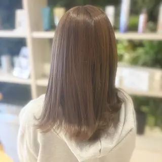 セミロング カラー 🎀Lee心斎橋🎀 Ayahaのヘアスタイル