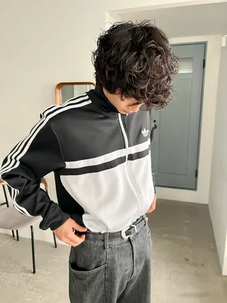 パーマ メンズ 🎩メンズ特化 健太🎩のヘアスタイル