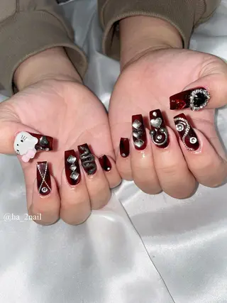 ネイル NAIL and EYELASH ALPHA.所属・ALPHA. 姫繇のネイルデザイン