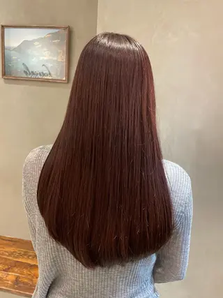 ロング カラー NANA 新宿/レイヤーカットのヘアスタイル