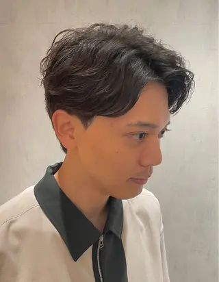 ショート ma am zee所属・篠原一成/ メンズパーマ特化のヘアスタイル