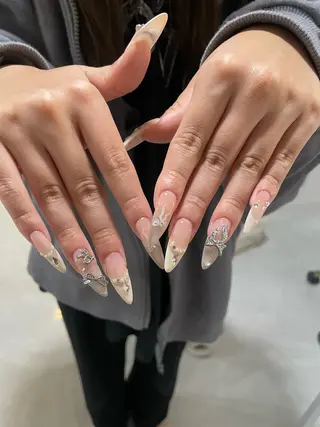 ロング LBnail.sae /おえかきネイルのネイルデザイン