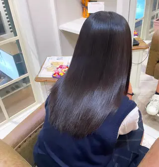 ロング UNHAIRbyshiomi H所属・十川 明優花のヘアスタイル