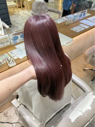 セミロング カラー RINO/似合わせ /女性専用🍑のヘアスタイル