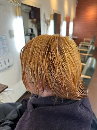 カラー メンズ インナーカラー指名 No.1菊池柊真のヘアスタイル