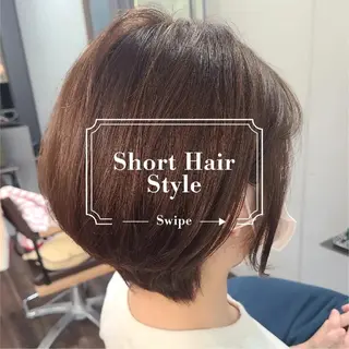 ショート カラー ヘアアレンジ terra✂️川嶋 大輔のヘアスタイル