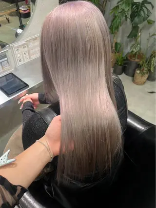 ロング カラー パーマ tidasmile /カラー/カットのヘアスタイル