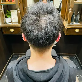 ショート メンズ premium barber表参道店所属・新田 梨乃のヘアスタイル