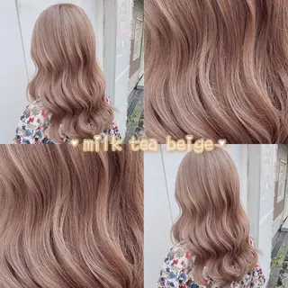 ミディアム カラー ヘアアレンジ 全色特化美容師 /コウスケ🎨のヘアスタイル