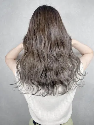 セミロング カラー パーマ ヘアアレンジ メンズ キッズ ネイル マツエク・マツパ アイブロウ _WHITE高槻所属・_WHITE高槻店 yusukeのヘアスタイル