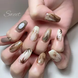 ネイル sweet 仲野陽子のネイルデザイン