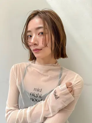 ショート カラー 色素薄めカラー❤︎ chihiroのヘアスタイル