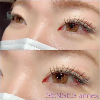 マツエク・マツパ SENSES_ WAKAのマツエク・マツパデザイン