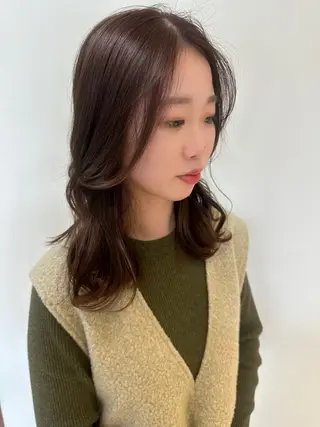 ミディアム カラー nambu-GARDEN所属・和泉海咲/ 艶髪💖大人可愛いのヘアスタイル