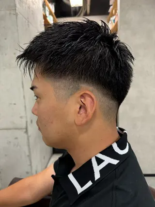 メンズ 福岡 拓実のヘアスタイル