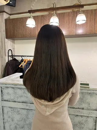 ロング カラー conne&riri所属・MAYU 💚森下のヘアスタイル