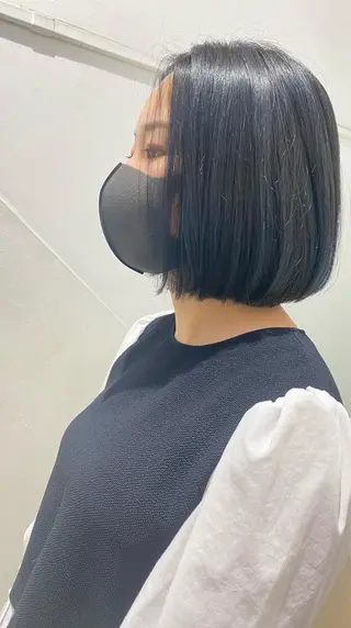 ミディアム カラー ✨くびれスタイル✨️ 戸嶋穂乃香のヘアスタイル