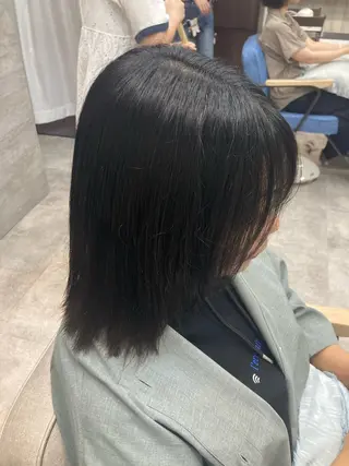 ミディアム 🫧縮毛矯正🫧 菊地しおんのヘアスタイル